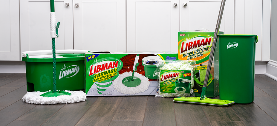 Libman products in kitchen