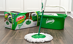 Tornado Spin Mop in kitchen