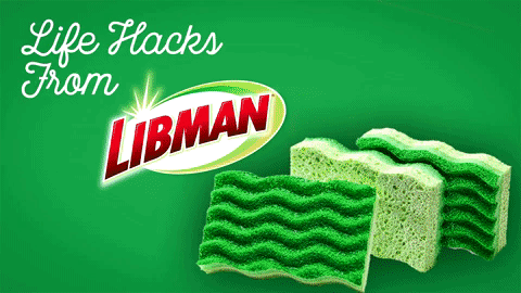 Libman sponges Hack