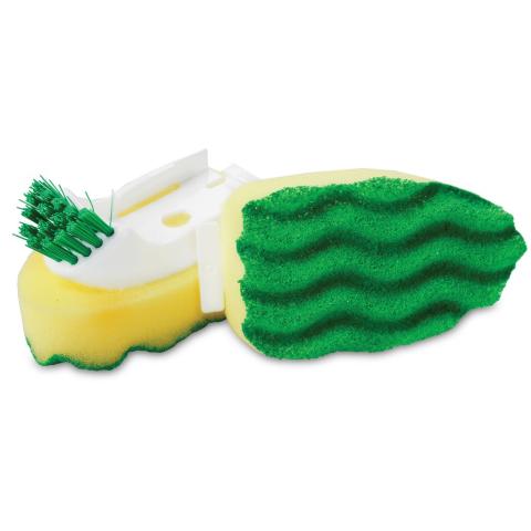 POT & PAN SCRUBBING DISH WAND WITH SCRUB BRUSH REFILLS