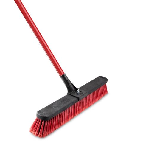 24” Multi-Surface Clamp Handle Push Broom