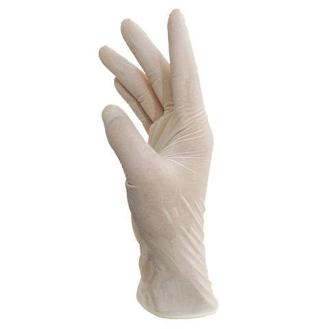 LATEX DISPOSABLE GLOVES - 50 PACK