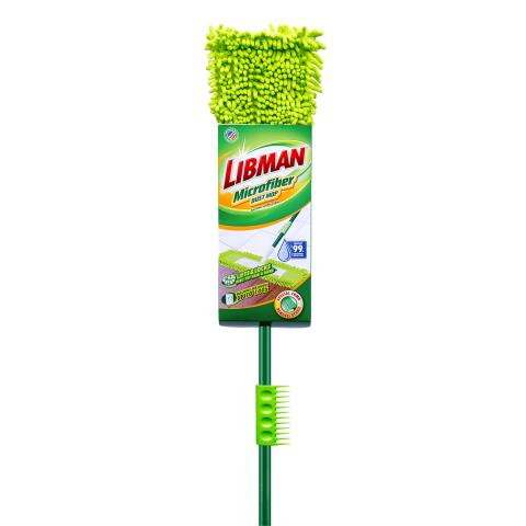 Dust mop in packaging