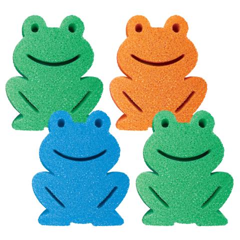 Scrubby the Frog™ ThermaFlex™ Scrubber – 4pk